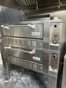 Brand New Open Box Garland G2121 Series 55" Double Deck Natural Gas Bake / Roast Oven (80,000 BTU)