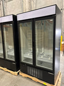 Brand New Habco SF46HCBXM 47" Bottom Mount Double Glass Door Freezer-50% OFF MSRP