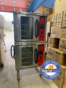2023 Vulcan ECO2D x2 Double Stack Half Size Electric Convection Oven-- 5.5 kW