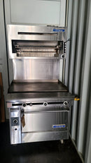 CPO U.S Range 36" Natural Gas Griddle Stove Top Range With Salamander Grill