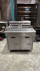 CPO Garland U.S Range C836-1-35F Natural Gas 35 lbs Floor Fryer - 110,000 BTU