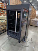 True GDM-49-HC-TSL01 54" Wide Black Double Door Refrigerator-Manuafactured In 2022