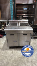 CPO Garland U.S Range C836-1-35F Natural Gas 35 lbs Floor Fryer - 110,000 BTU