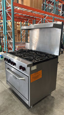 CPO Vulcan 36" Natural Gas 6 Burner Stove Top Range(Like Brand New)