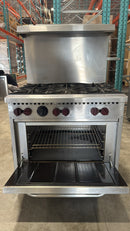 CPO Vulcan 36" Natural Gas 6 Burner Stove Top Range(Like Brand New)