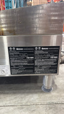 CPO Omcan CE-CN-CBR24 24" Natural Gas Radiant Charbroiler-80,000 BTU/Hr