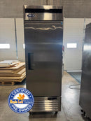CPO Atosa MBF8505GR Bottom Mount 27" Single Solid Door Stainless Steel Refrigerator