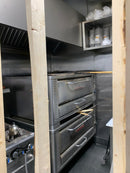 CPO Blodgett Natural Gas Double Deck Roasting/Pizza Oven
