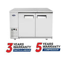 Atosa SBB48GRAUS1 48″ Double Solid Door Shallow Depth Back Bar Cooler