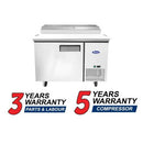 Atosa MPF8201GR Single Door 44" Refrigerated Pizza Prep Table
