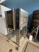 Turbofan E32D5 Electric 5 Full Size Pan Convection Oven With Original Stand- Like New