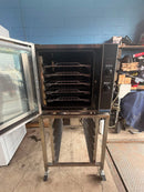 Turbofan E32D5 Electric 5 Full Size Pan Convection Oven With Original Stand- Like New