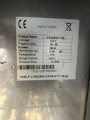 CPO Commercial Single Solid Door Stainless Steel Refrigerator