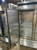 CPO Atosa MBF8507 54" Wide Double Solid Door Stainless Steel Refrigerator