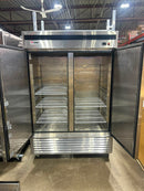 CPO Atosa MBF8507 54" Wide Double Solid Door Stainless Steel Refrigerator