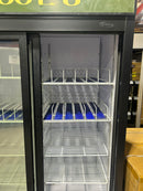 CPO QBD Double Sliding Door 48" Wide Display Refrigerator