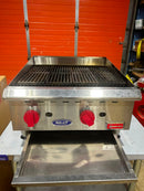CPO Omcan 24" Natural Gas Radiant Charbroiler-70,000 BTU/Hr