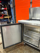 CPO True TSSU-48-18M-B-HC 48" Mega Top Double Door Salad/Sandwich Prep Table