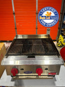 CPO Omcan 24" Natural Gas Radiant Charbroiler-70,000 BTU/Hr