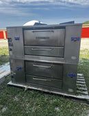 CPO Bakers Pride D-125 Natural Gas Double Deck Pizza Oven