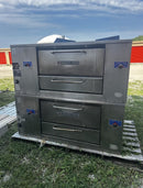 CPO Bakers Pride D-125 Natural Gas Double Deck Pizza Oven
