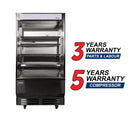 Atosa AOM-40B 40" Wide Refrigerated Open Display Merchandiser/Cooler