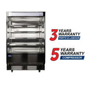 Atosa AOM-50B 52" Wide Refrigerated Open Display Merchandiser/Cooler