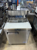 CPO Atosa MSF8301GR Single Door 27" Refrigerated Sandwich Prep Table
