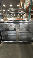 CPO True TUC-48-HC 48" Double Solid Door Undercounter Refrigerator-Like New