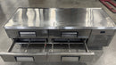 CPO True TRCB-79  79" 4-Drawer Refrigerated Chef Base