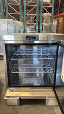Brand New Scratch And Dent Atosa AUR27SD 27" Single Soild Door Undercounter Refrigerated Work Table