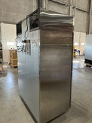 Brand New Scratch And Dent Atosa MBF8011GR Top Mount Four Solid Half Door Reach In Refrigerator
