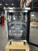 Brand New Scratch And Dent Atosa MBB23GGR 23″ Single Glass Door Stainless Steel Back Bar Cooler