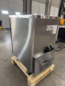 Brand New Scratch And Dent Atosa MBB23GGR 23″ Single Glass Door Stainless Steel Back Bar Cooler