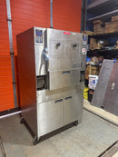 Like New 2021 AutoFry MTI-40E Electric Enclosed Ventless Floor Fryer