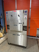 Like New 2021 AutoFry MTI-40E Electric Enclosed Ventless Floor Fryer