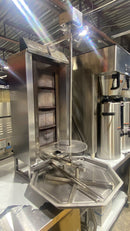CPO Ozti GD4 Natural Gas 4 Burner Shawarma Doner/Gyro Broiler
