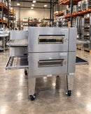 2021 Lincoln 3240 Double Stack Natural Gas Conveyor Pizza Oven
