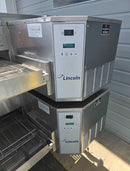 2021 Lincoln 3240 Double Stack Natural Gas Conveyor Pizza Oven