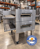 2021 Lincoln 3240 Double Stack Natural Gas Conveyor Pizza Oven