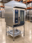 2023 Rational iCombi Pro 6 Pan Half Size Electric Combi Oven With Ventless Hood And Original Stand