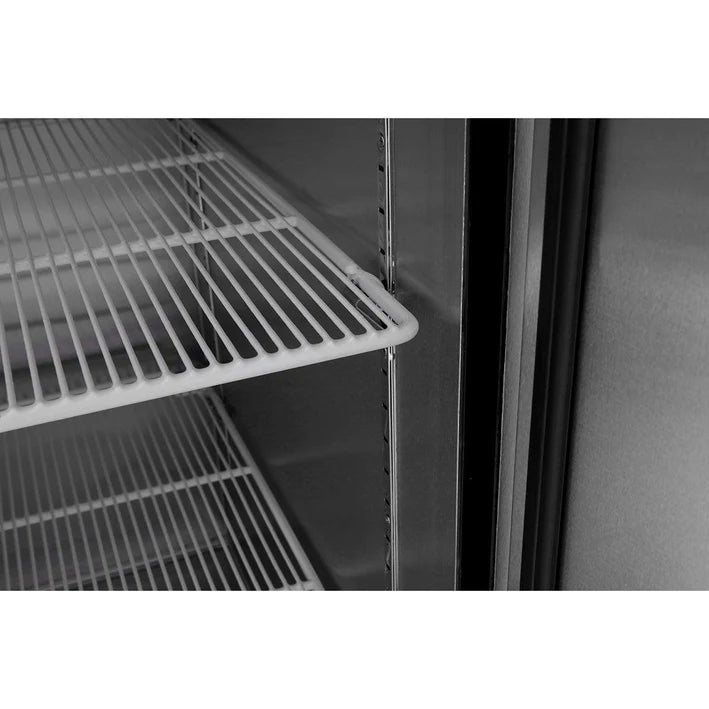 Atosa MBF8505GRL Bottom Mount 27" Single Solid Left Hinged Door Stainless Steel Refrigerator