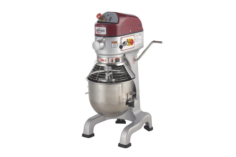 Axis AX-M20 Commercial 20 Qt Capacity Planetary Stand Mixer - 110V-Single Phase