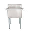Stainless Steel Single Compartment Sink - Various Configurations
