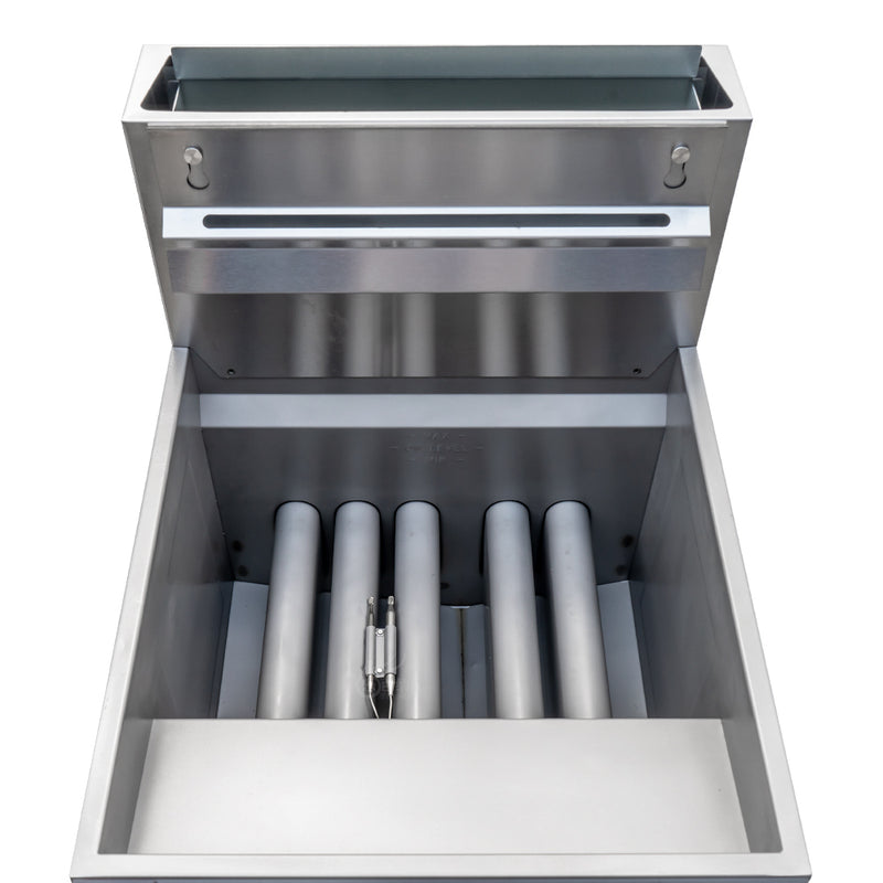 Blue Flame GF-150 Natural Gas 75lbs Fryer - 150,000 BTU