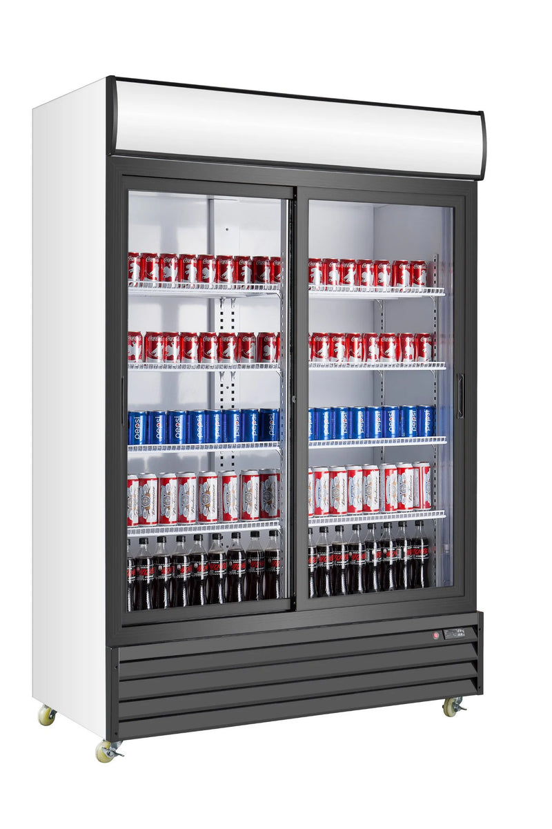 WindChill P1400WA Double Door 53" Wide Display Refrigerator