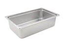 Heavy duty (22 Gauge) Stainless Steel Steam Table GN Pans - Various Sizes