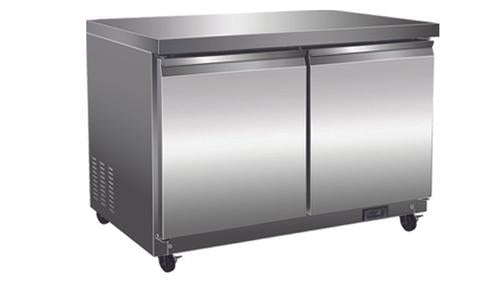 North-Air Double Door 48" Undercounter or Worktop Freezer