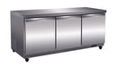 North Air NA-UC72 72" Triple Door Undercounter or Worktop Refrigerator