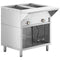Maple Leaf EST-2SW-CB Electric 2 Well Steam Table - 120V, Enclosed Cabinet